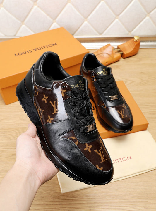 EI -LUV Casual Black Brown Sneaker