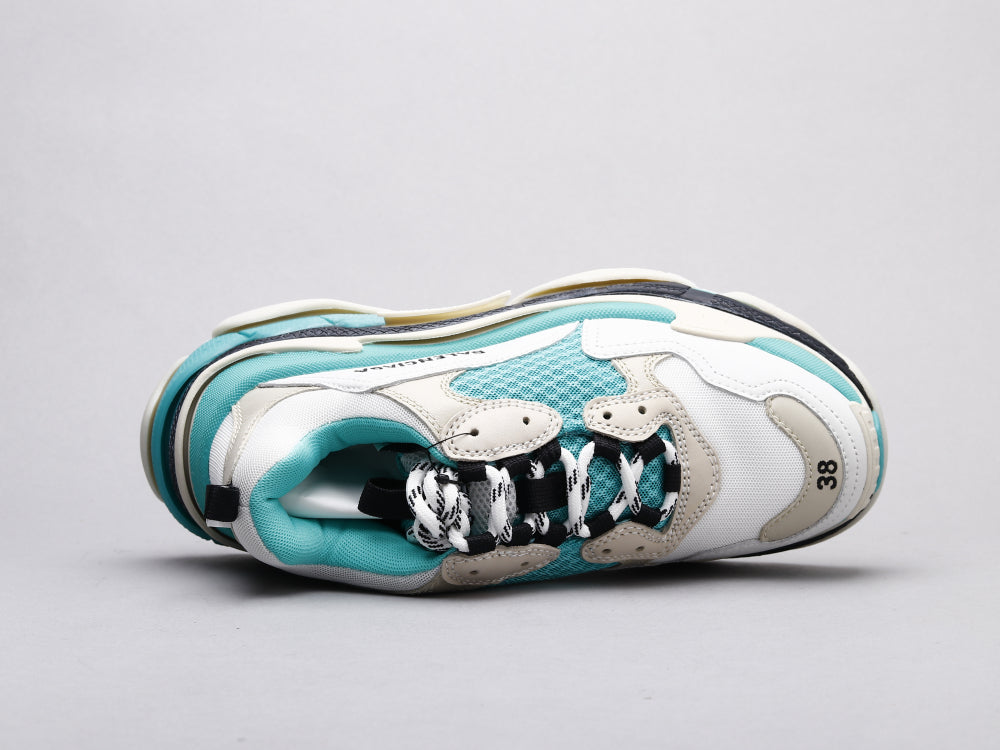 EI -Bla Triple S Tiffany Green Sneaker