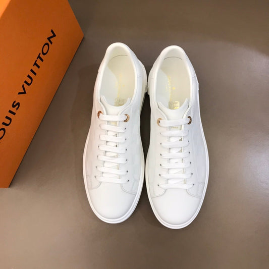 EI -LUV Casual Slip White Sneaker