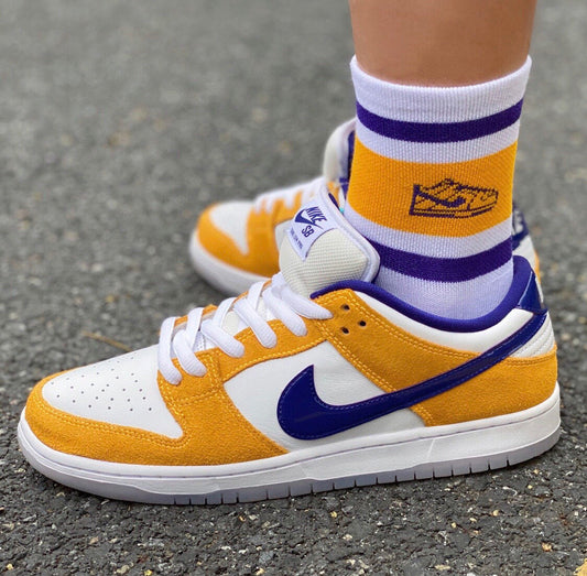 EI -NKE DUNK Purple Lakers