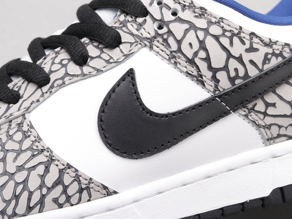 EI -"NKE Dunk SB Low Sup White Cement"