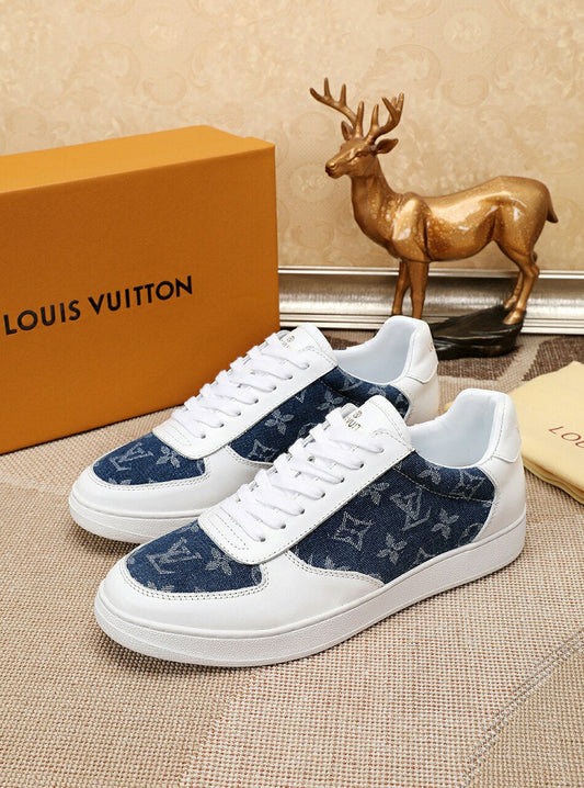 EI -LUV CEnogram Denim Blue Sneaker