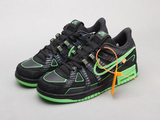 EI -OW x Rubber Dunk Black & Green