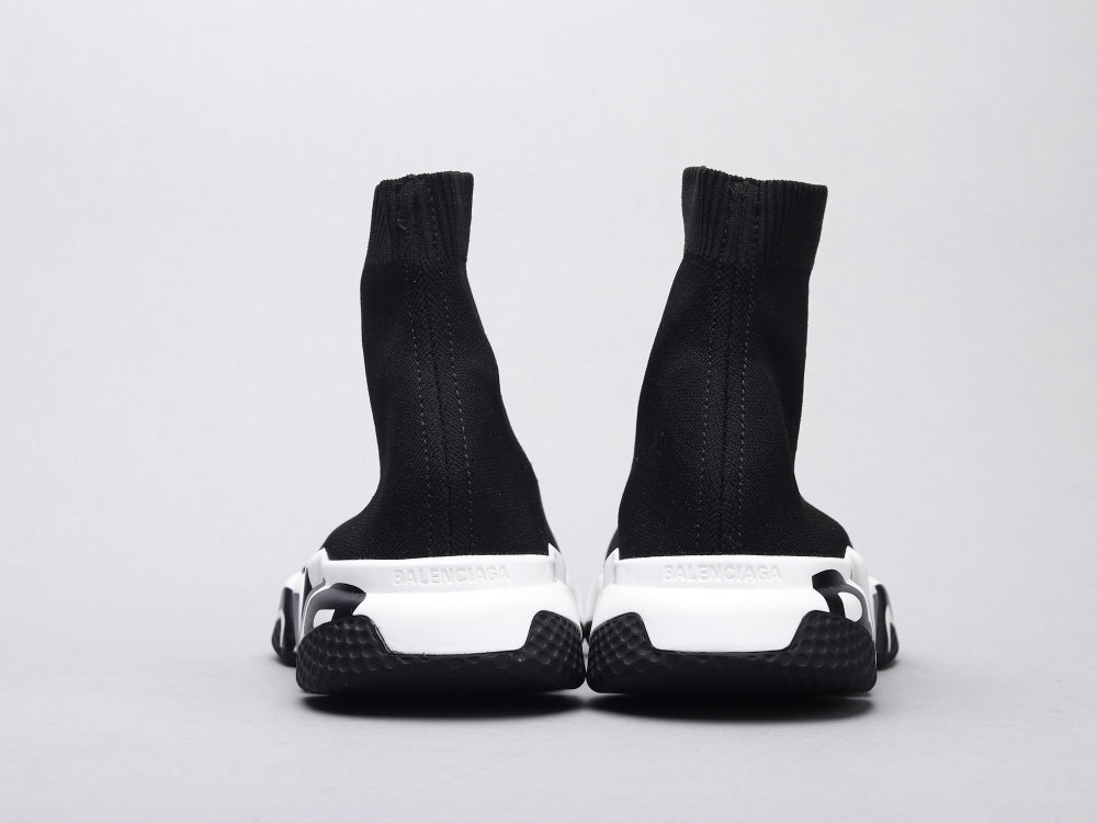 EI -Bla Socks Shoes Black and White Sneaker