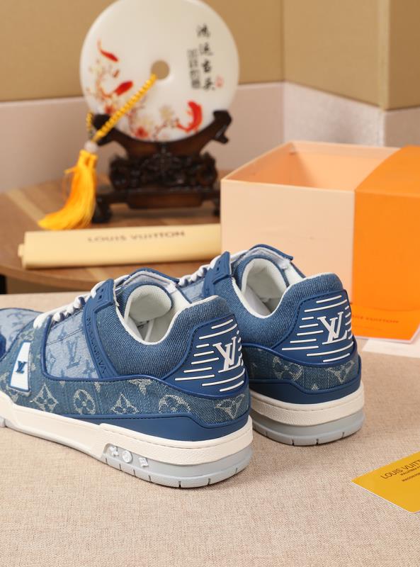 EI -LUV SurfaCE In CEnogram Blue Sneaker