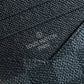 LV ID Card Holder Damier Graphite Canvas Black For Men, Wallet 13cm LV N60378