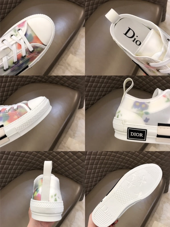 EI -DIR B23 Flowers Print LOW-TOP SNEAKER