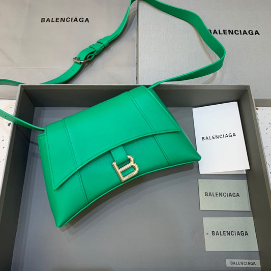Balen Downtown XS Shoulder Bag In Green, For Women,  Bags 10in/25cm