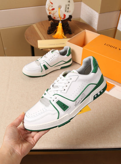 EI -LUV Traners Vert Green Sneaker