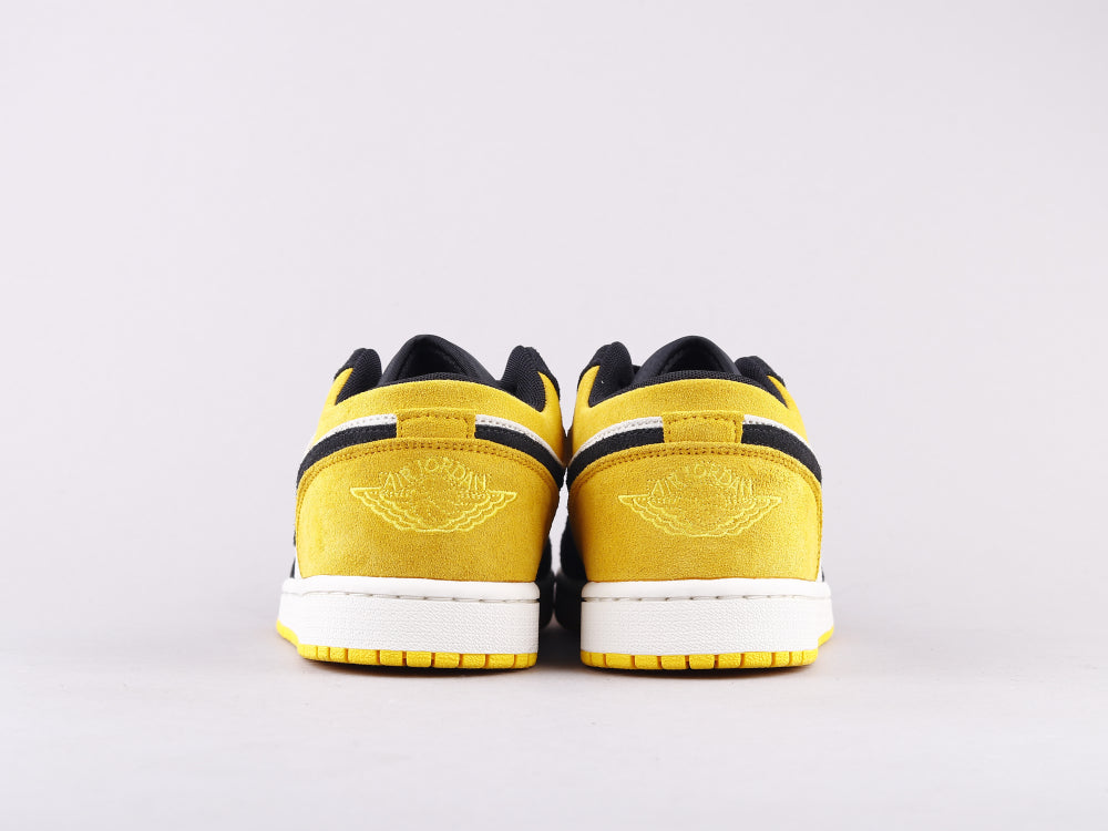 EI -AJ1 black and yellow toes