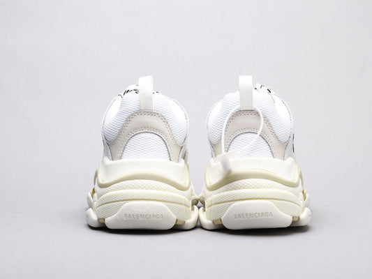 EI -Bla Triple S Pure White Sneaker