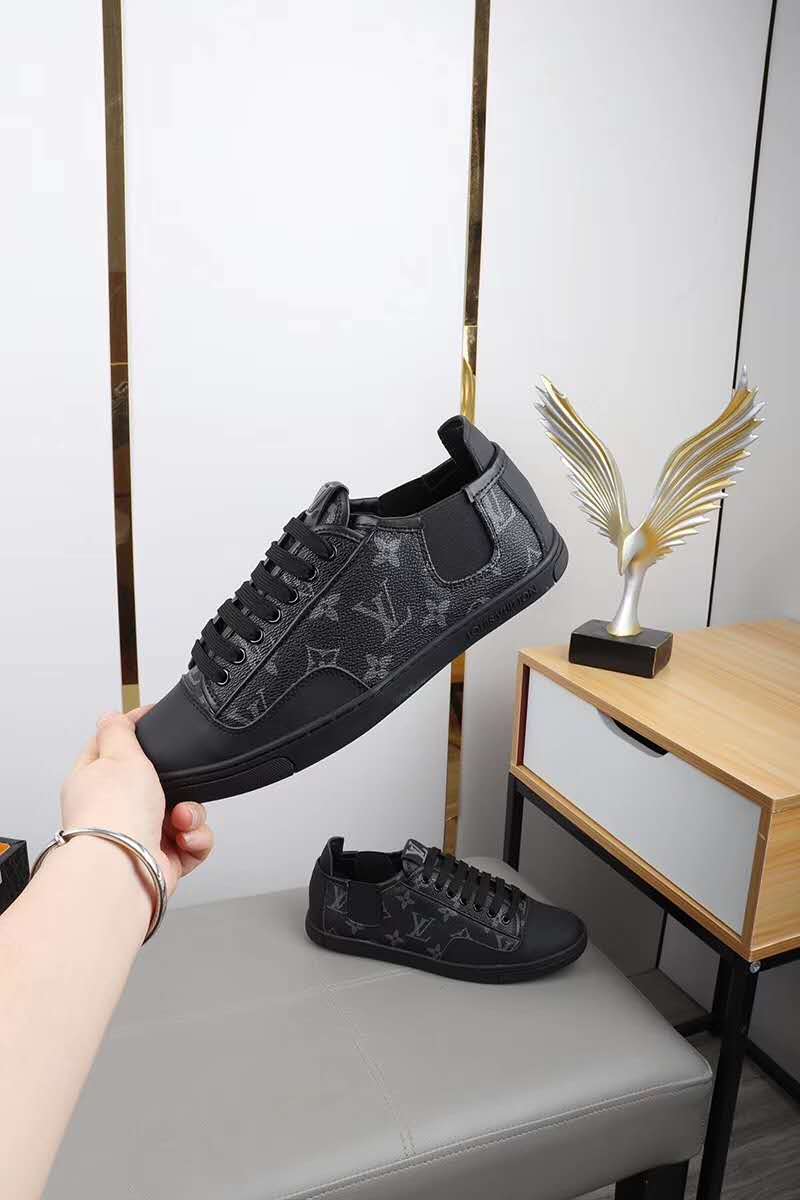 EI -Luv Match Up Black Sneaker