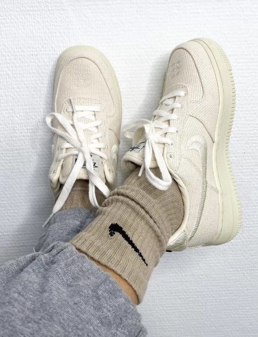 EI -AF1 x Stussy Joint Beige