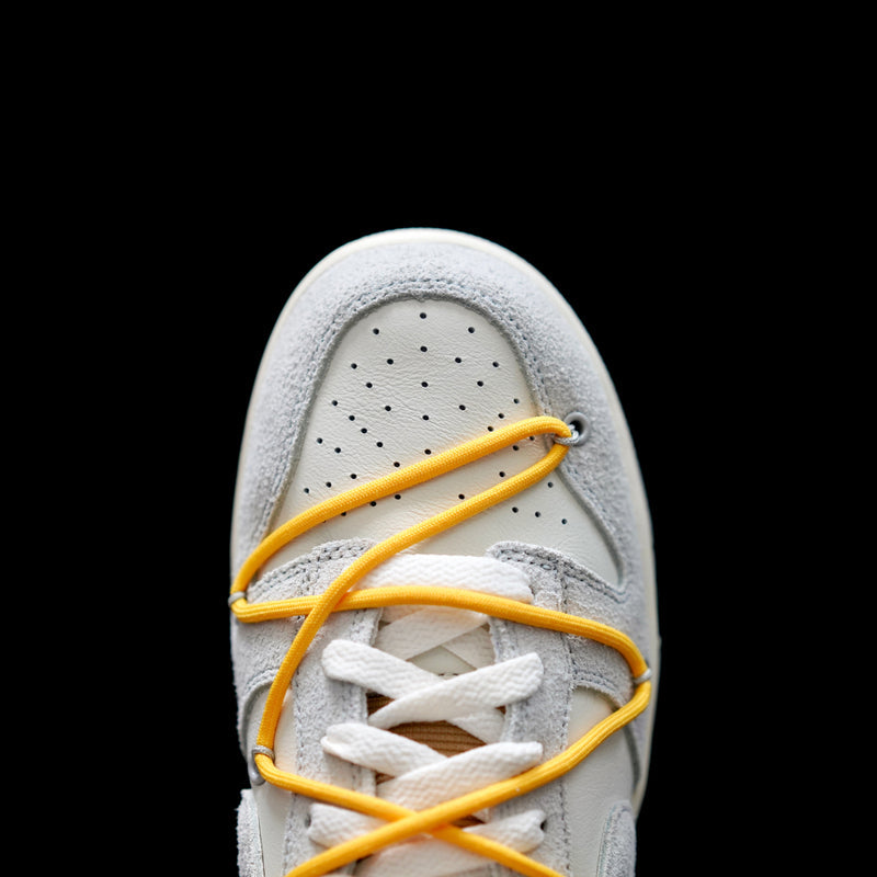 EI -OW x Dunk (NO.39) yellow shoelace brown buckle