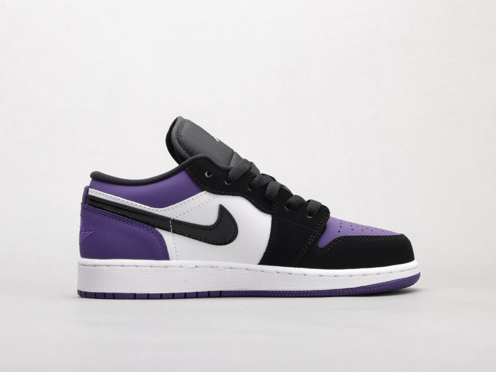 EI -AJ1 Black and purple toes