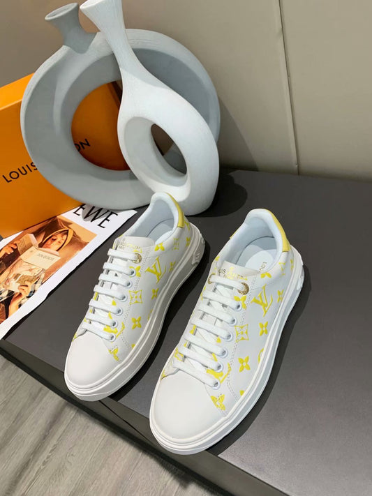 EI -LUV Time Out Yellow Sneaker