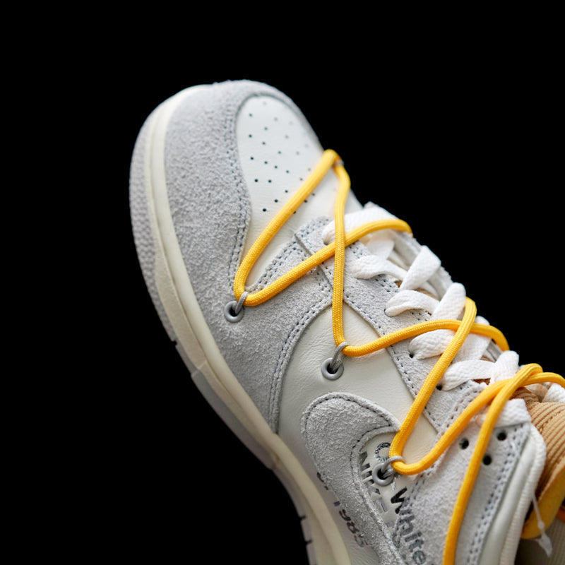 EI -OW x Dunk (NO.39) yellow shoelace brown buckle