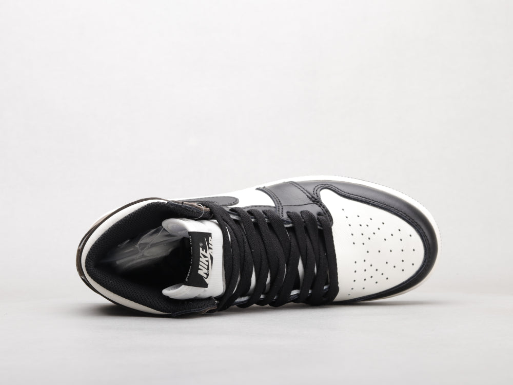 EI -AJ1 Small barb black CEcha women's shoes