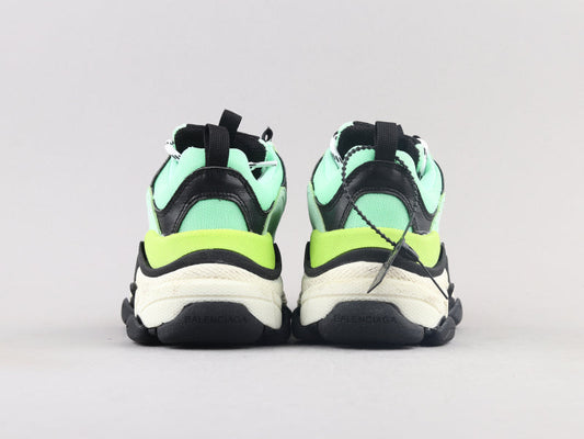 EI -Bla Triple S Yellow Green Sneaker