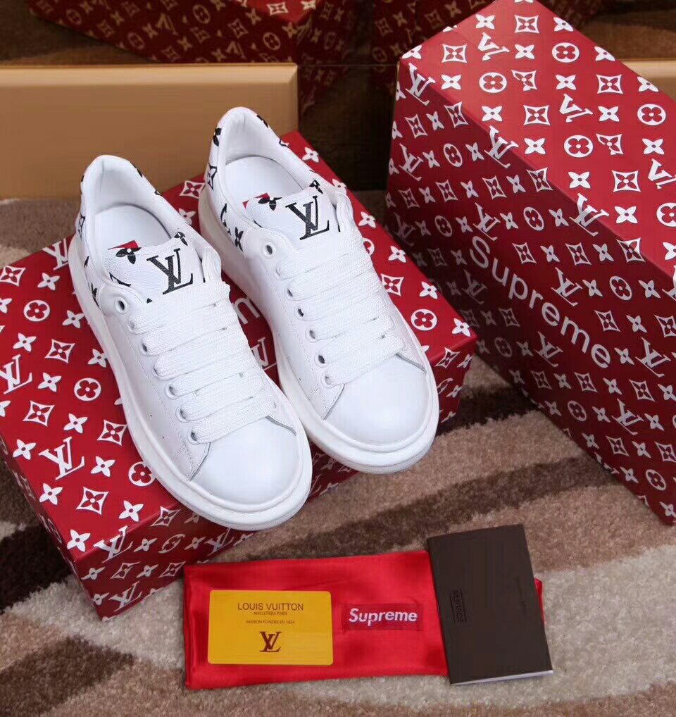 EI -LUV AC Sup Red White Sneaker