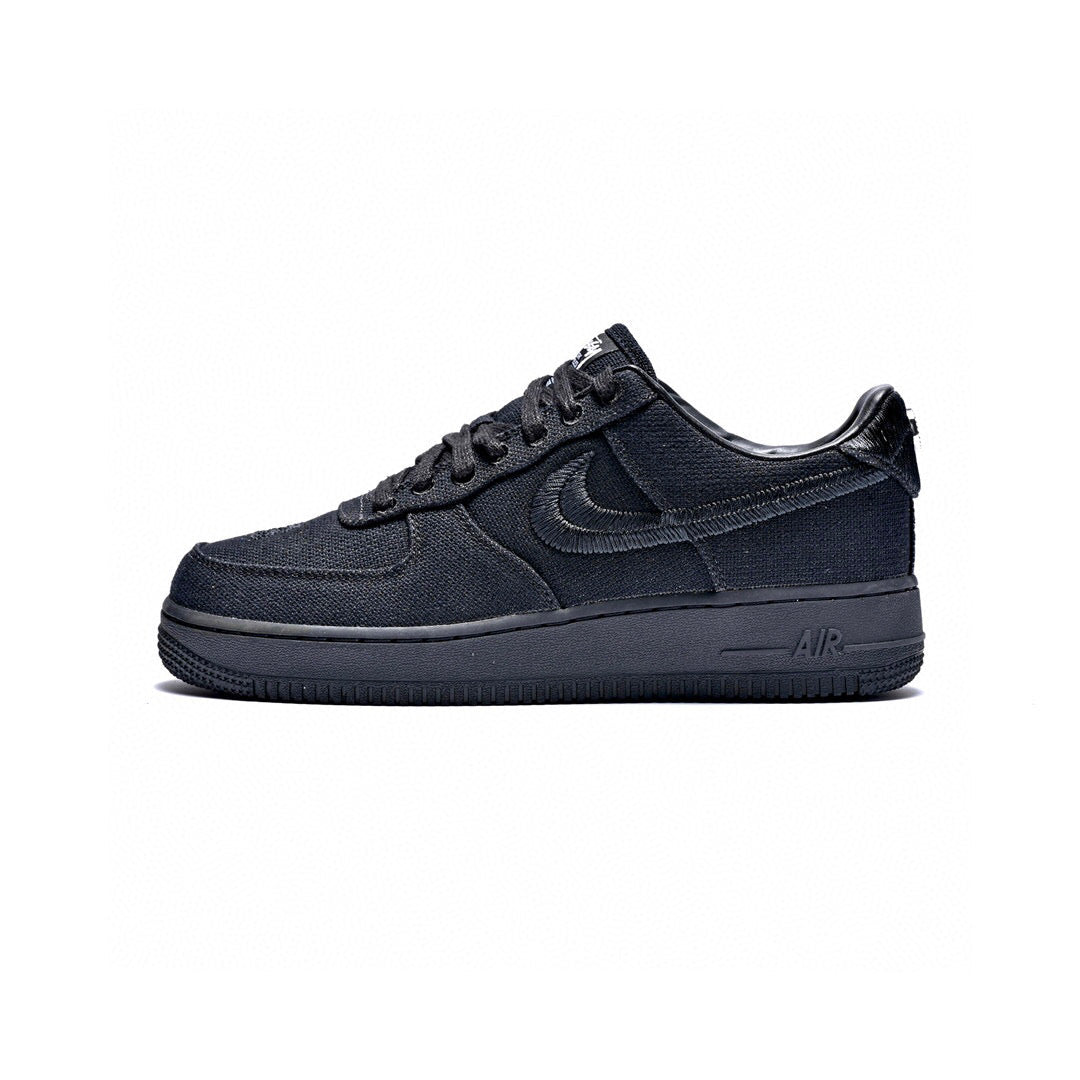 EI -AF1 x Stussy Collaboration Pure Black