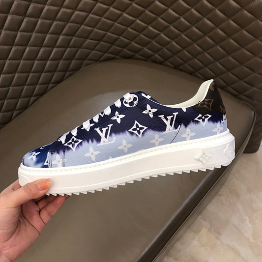 EI -LUV Casual Low Blue Sneaker