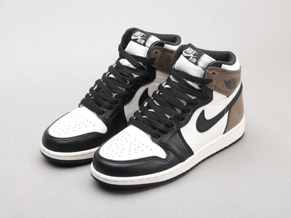 EI -AJ1 Small barb black CEcha women's shoes