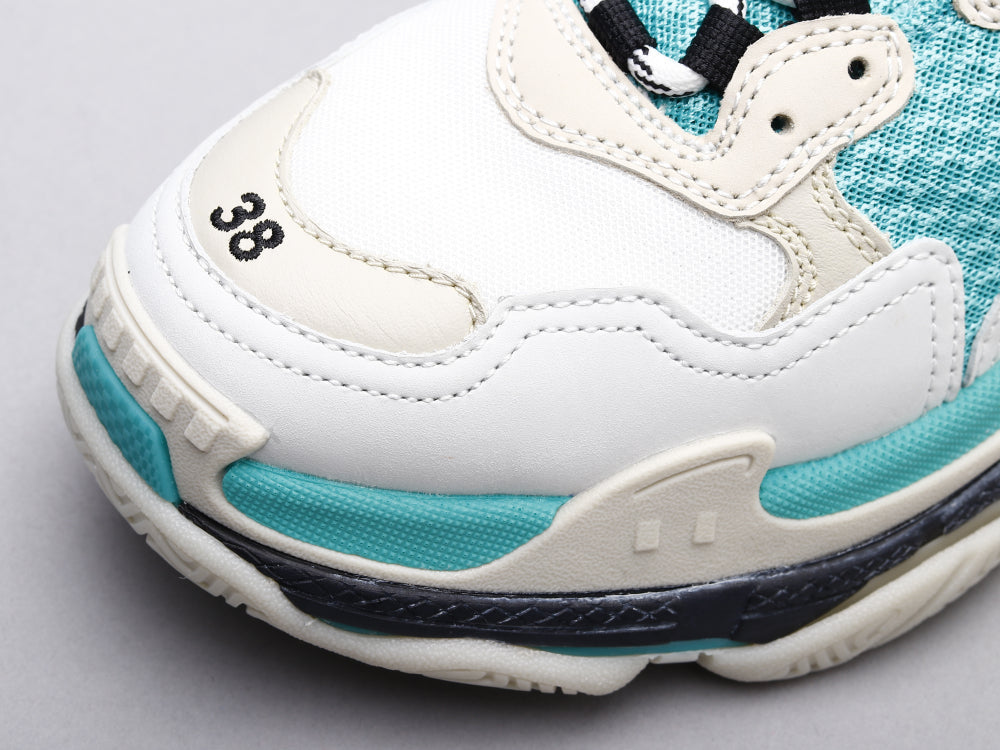 EI -Bla Triple S Tiffany Green Sneaker