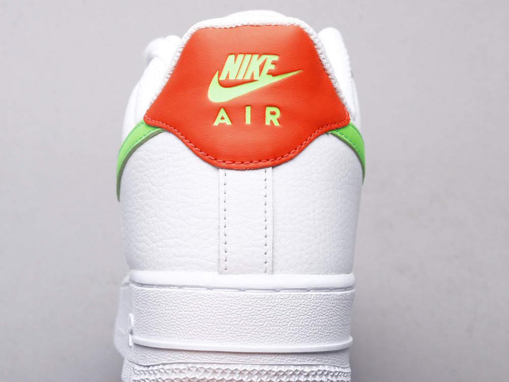 EI -AF1 White powder green low top