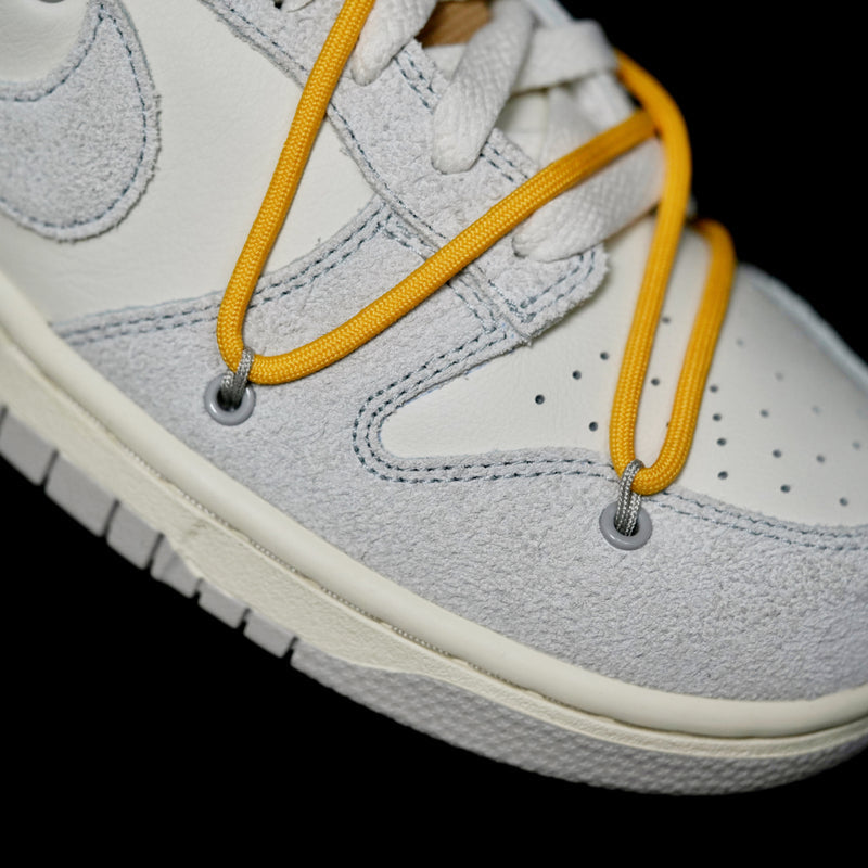 EI -OW x Dunk (NO.39) yellow shoelace brown buckle