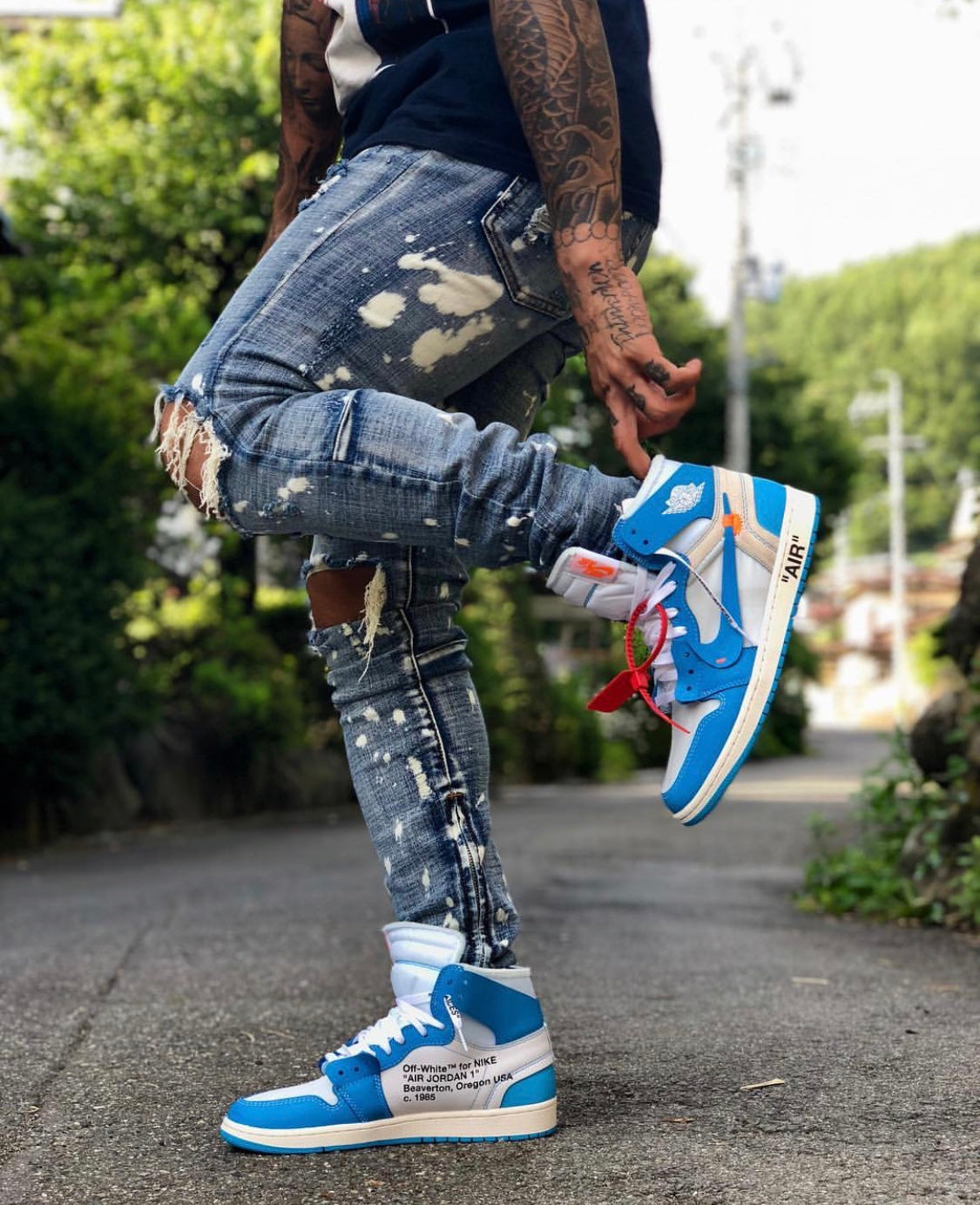 EI -OW x AJ1 North Carolina