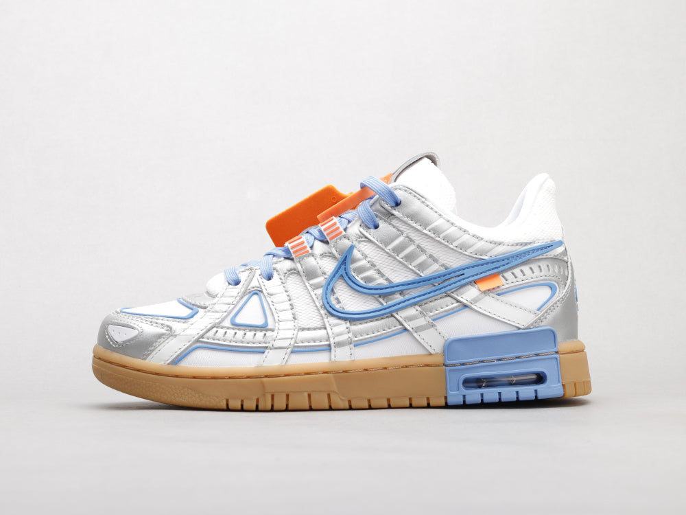 EI -OW x Rubber Dunk North Carolina Blue