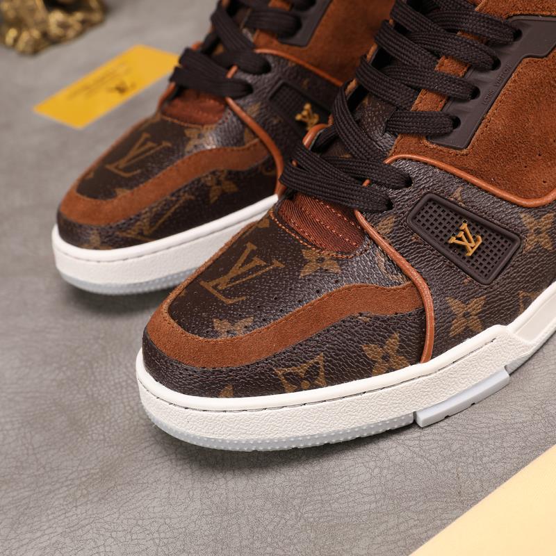 EI -LUV Traners Inspired Brown Sneaker