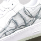 EI -AF1 Skeleton Halloween White