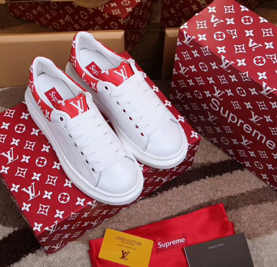 EI -LUV AC Sup Red White Sneaker