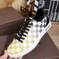 EI -LUV Black And Yellow Sneaker