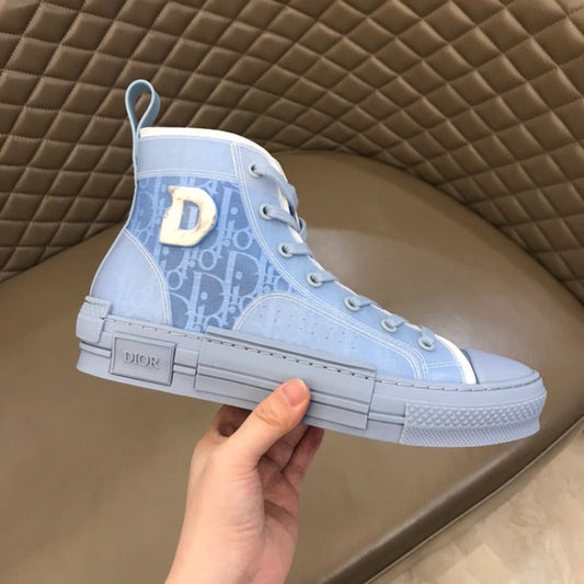 EI -DIR B23 BLUE HIGH-TOP SNEAKER