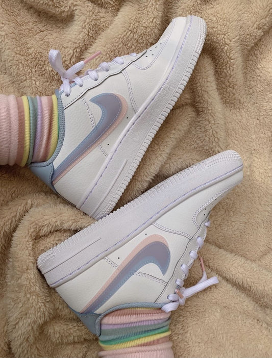 EI -AF1 Blue Pink Double Hook Women's