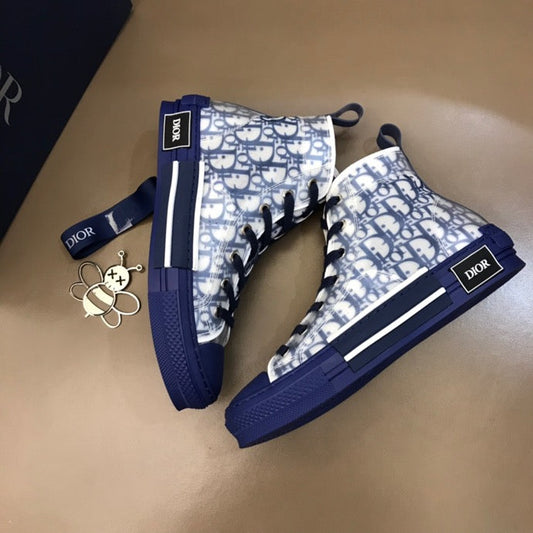 EI -DIR B23 Blue HIGH-TOP SNEAKER