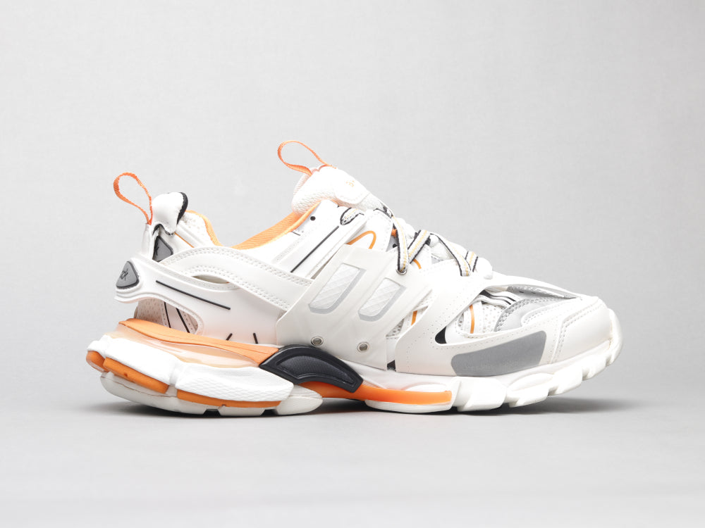 EI -Bla Track Orange White Sneaker