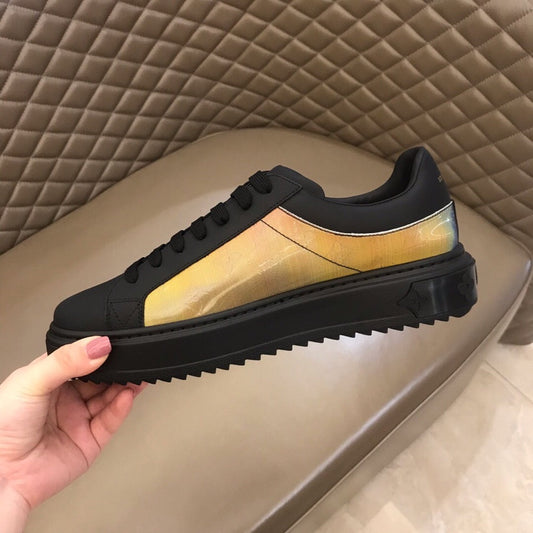 EI -LUV Time Out Black Yellow Sneaker