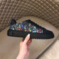 EI -LUV  Time Out Black Yellow Sneaker
