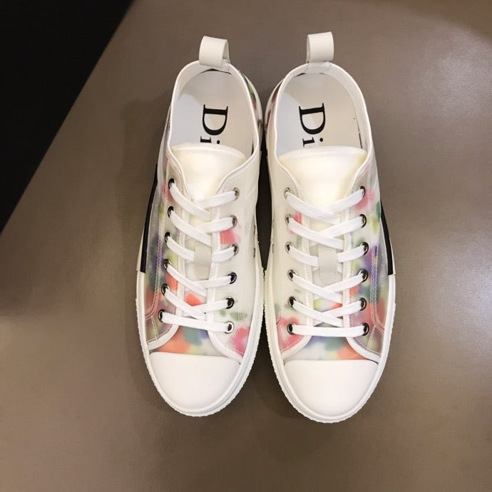 EI -DIR B23 Flowers Print LOW-TOP SNEAKER