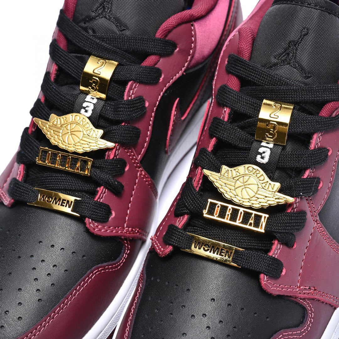 EI -AJ1 low wine red metal wings