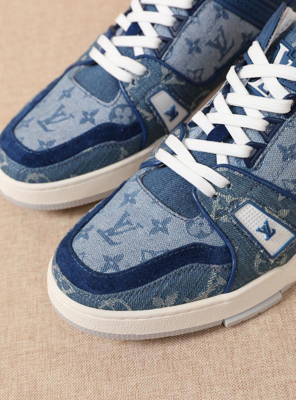 EI -LUV SurfaCE In CEnogram Blue Sneaker