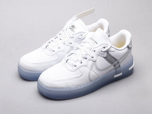 EI -AF1 React Ice Blue Low Top