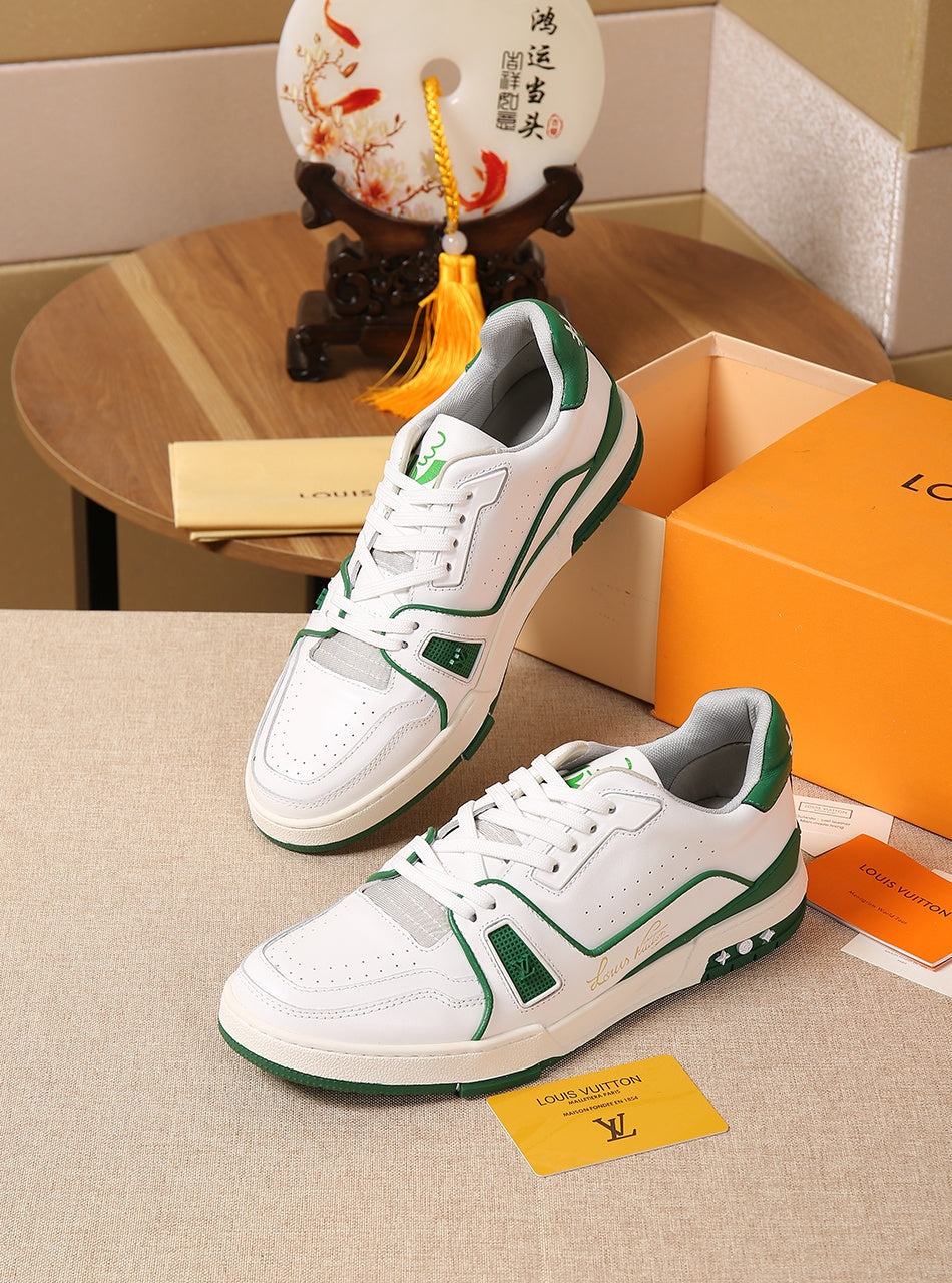 EI -LUV Traners Vert Green Sneaker