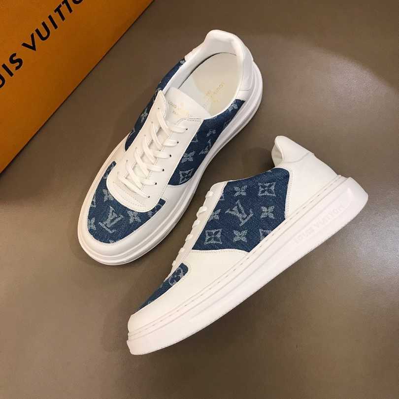 EI -LUV Beverly Hills Blue Sneaker