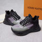 EI -LUV Run Away Purple Black Sneaker