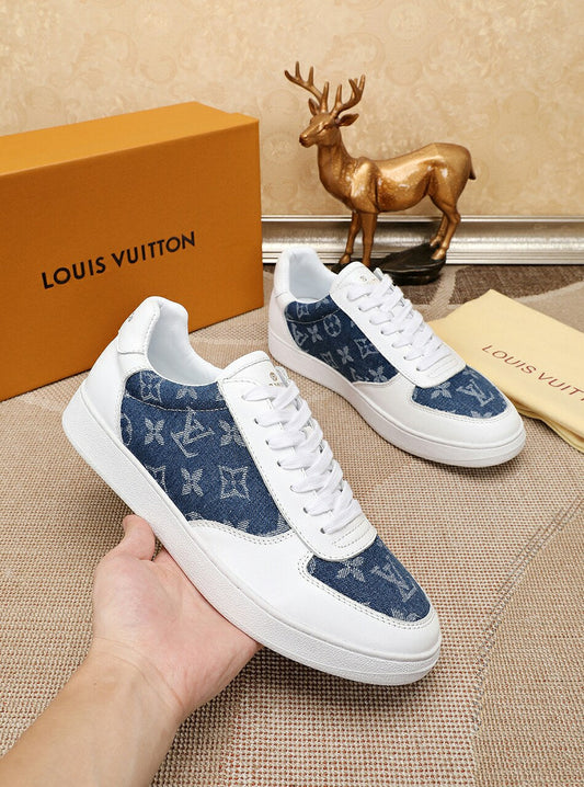 EI -LUV CEnogram Denim Blue Sneaker